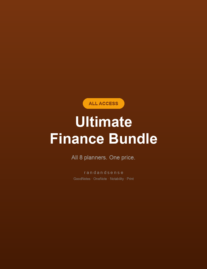 Ultimate Finance Bundle