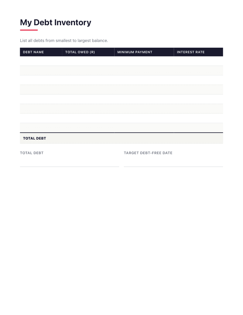 Debt Snowball Tracker — thumbnail 3