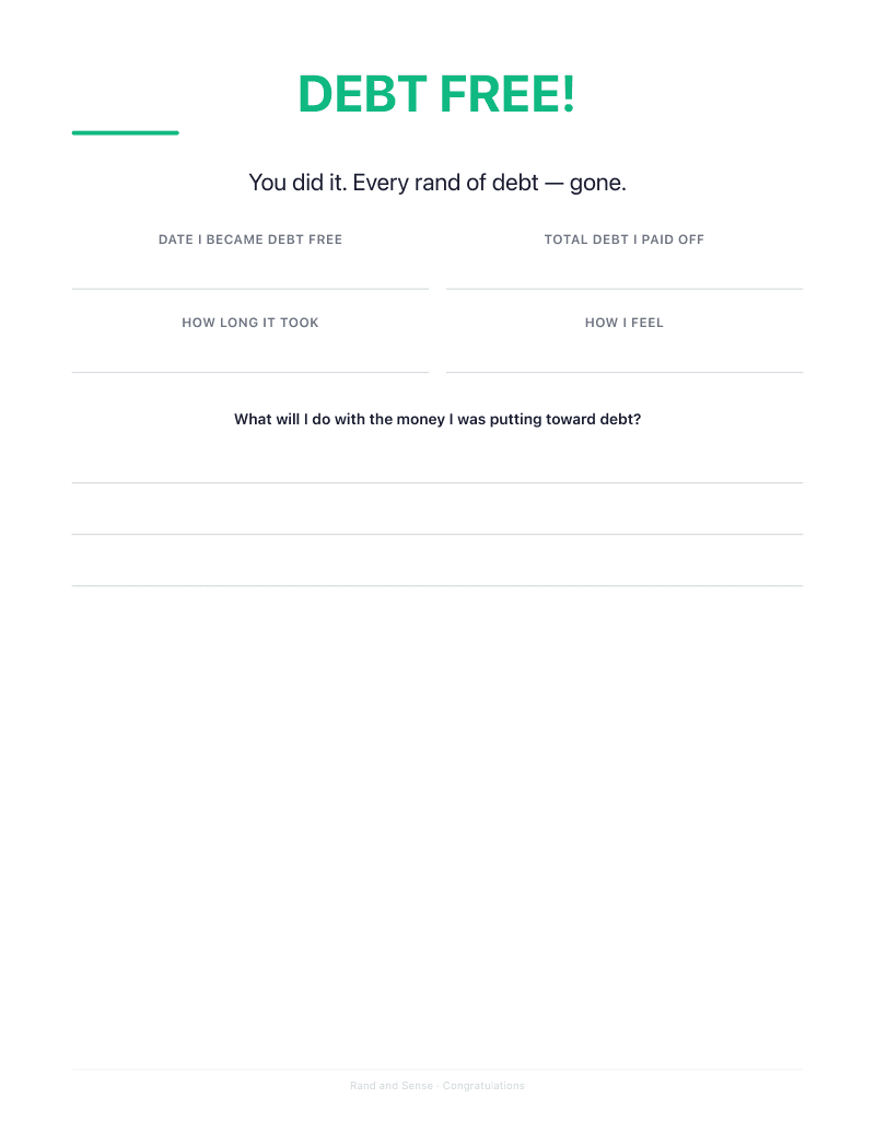 Debt Snowball Tracker — thumbnail 5