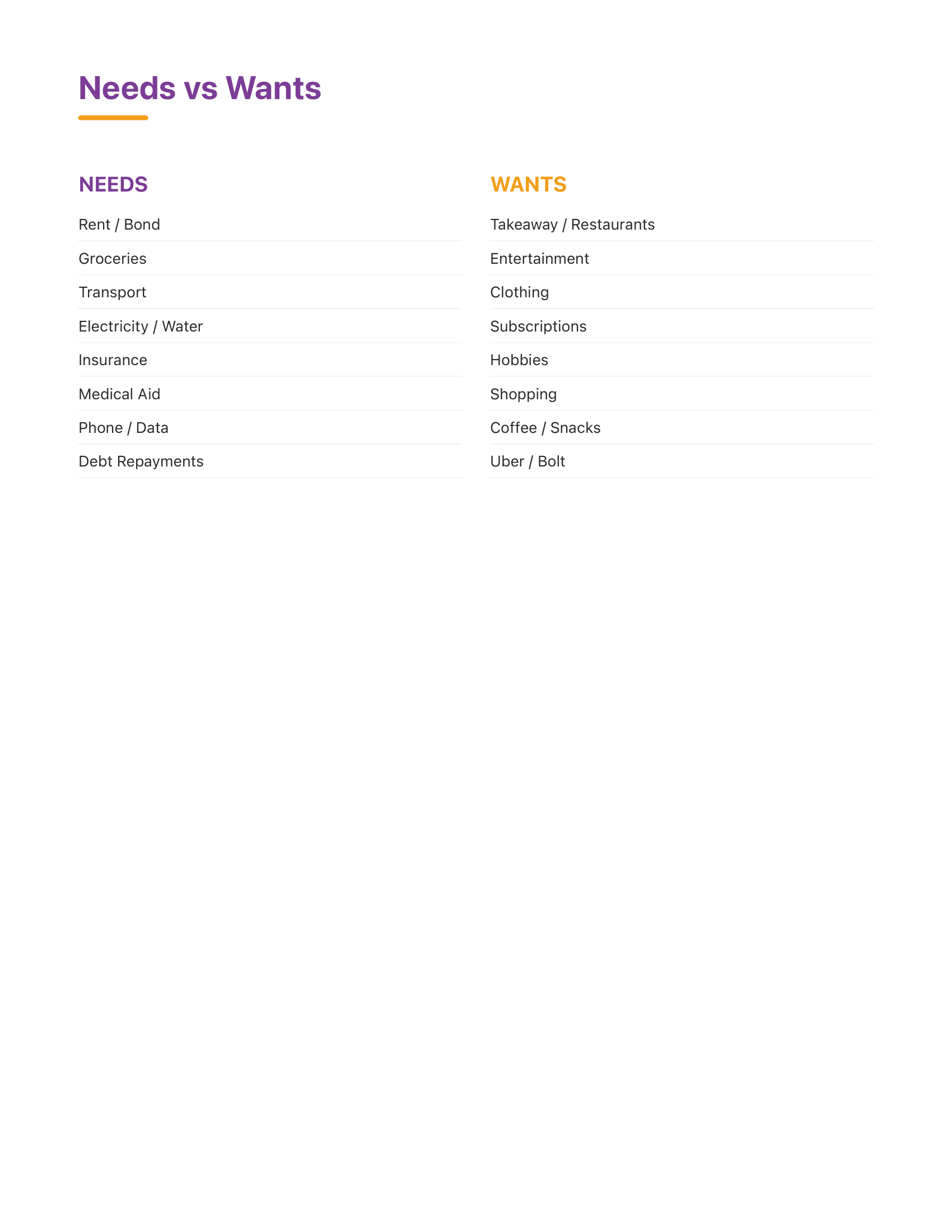 Monthly Expense Log — thumbnail 2