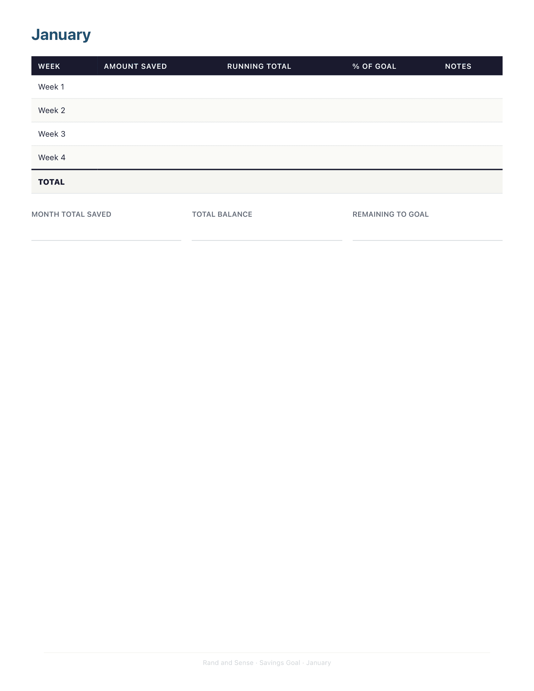 Savings Goal Tracker — thumbnail 3