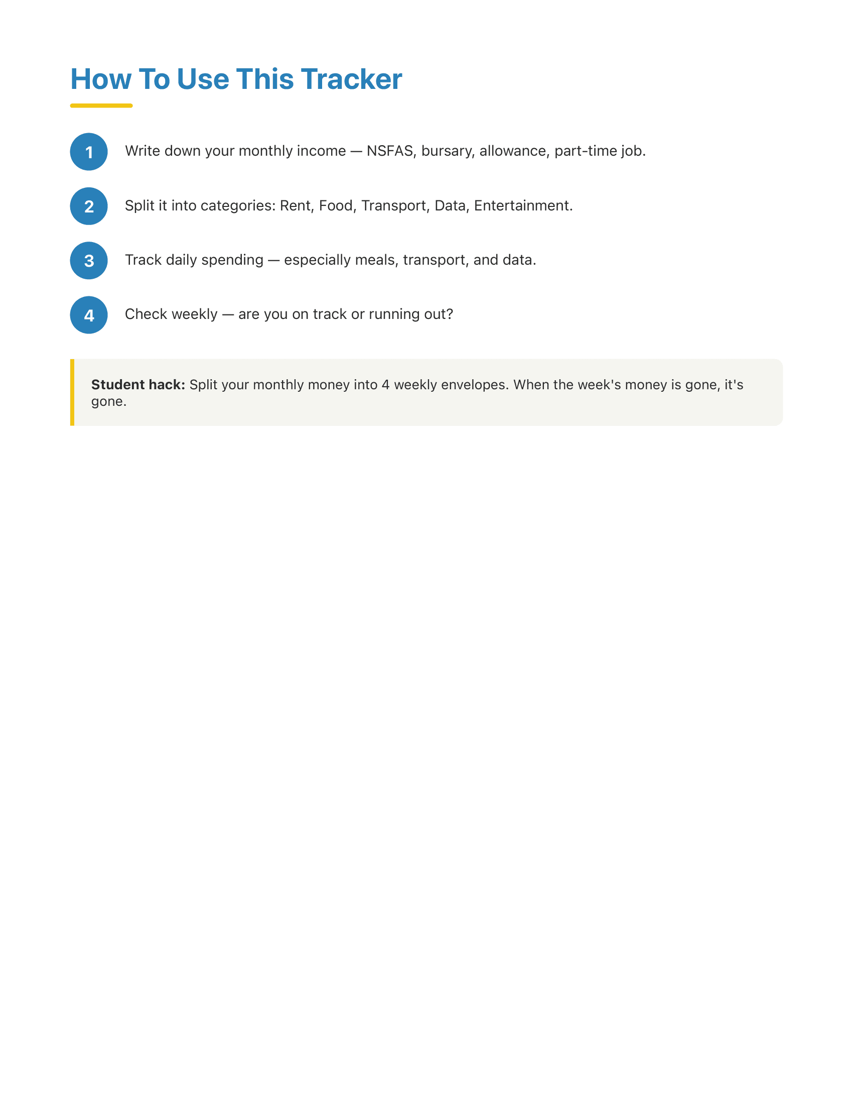 Student Budget Tracker — thumbnail 2
